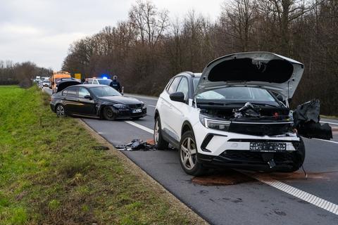 Sperrung Nach Unfall Auf Der B45 Bei Groß-Umstadt